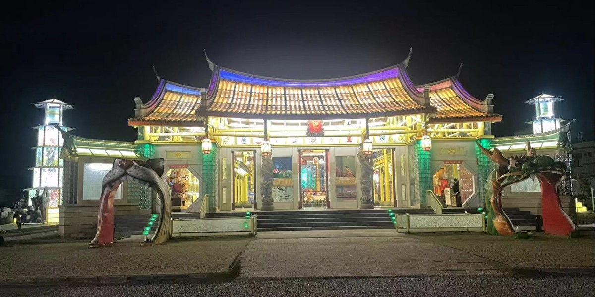臺(tái)灣玻璃媽祖屋亮化工程