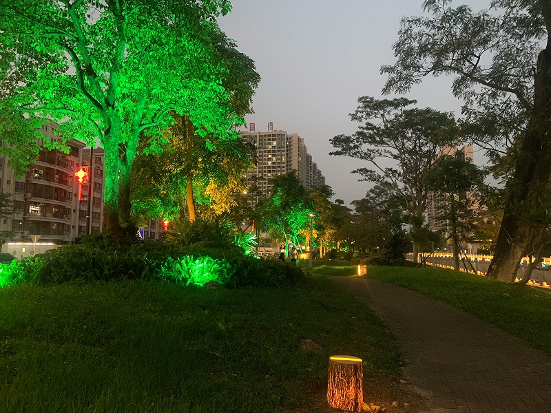公園景觀亮化 公園景觀亮化